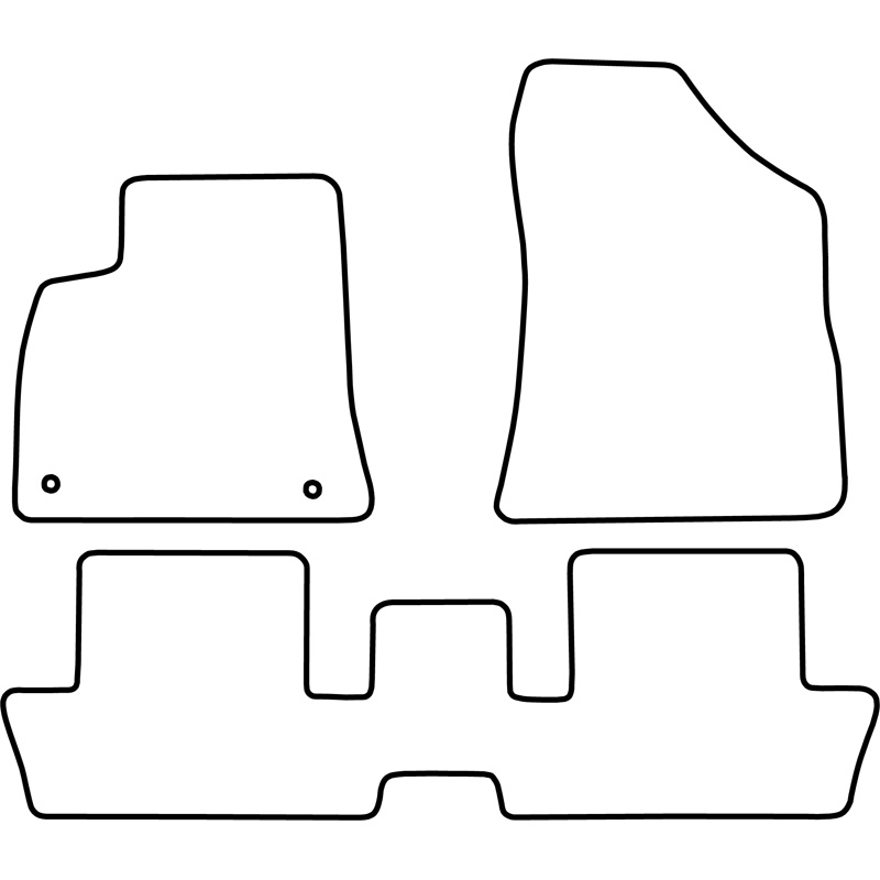 Automatten  Peugeot 3008 2009-2016