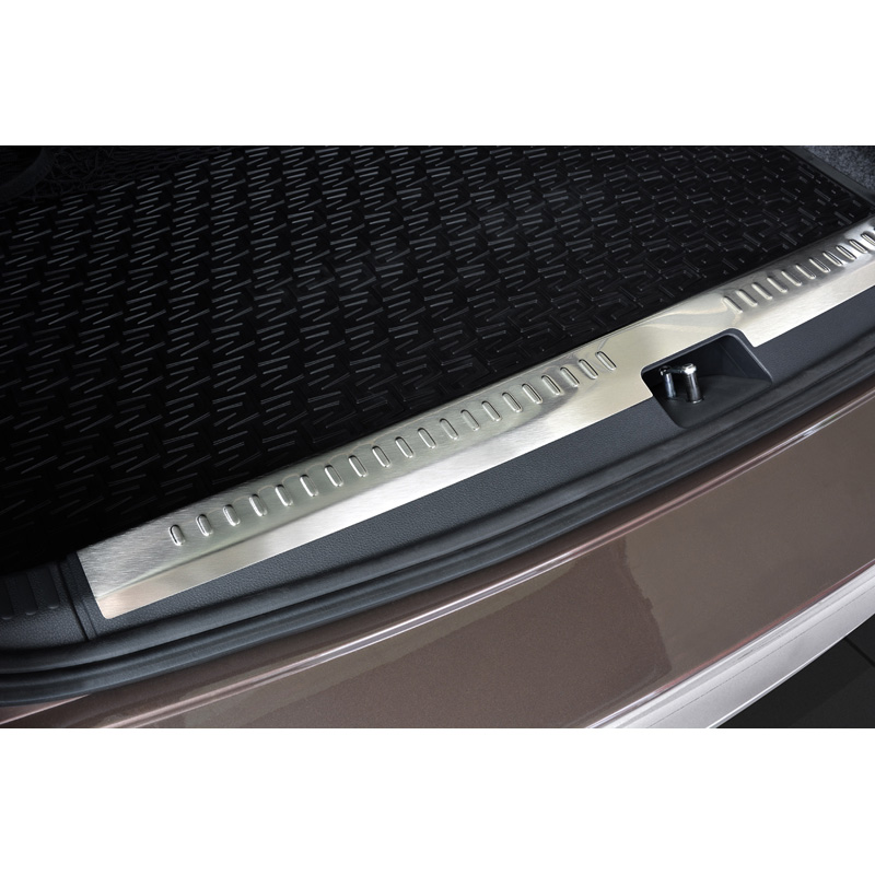 RVS Binnenste Achterbumperprotector  Skoda Octavia III Combi 2013-2016 & FL 2017-2020 (incl. Scout & RS) 'Ribs'