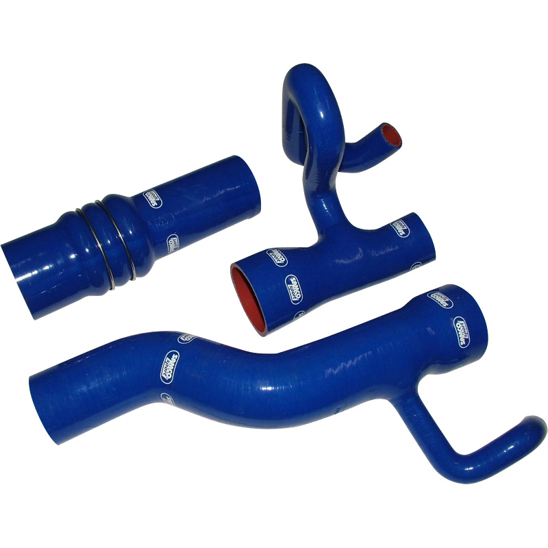Samco Slangen Kit  Audi S4/S6 2.2L 1992-1994 & S6/C4 2.2 1995-1997 - 3-delig - Turbo - excl. UK - Blauw