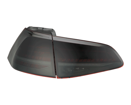 Achterlichten VW Golf VII Dynamic Facelift LED Smoke