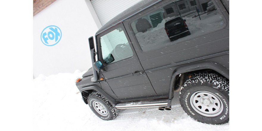 Mercedes G-Klasse Typ 463 (mit Trittbrett) Einddemper Uitgang se