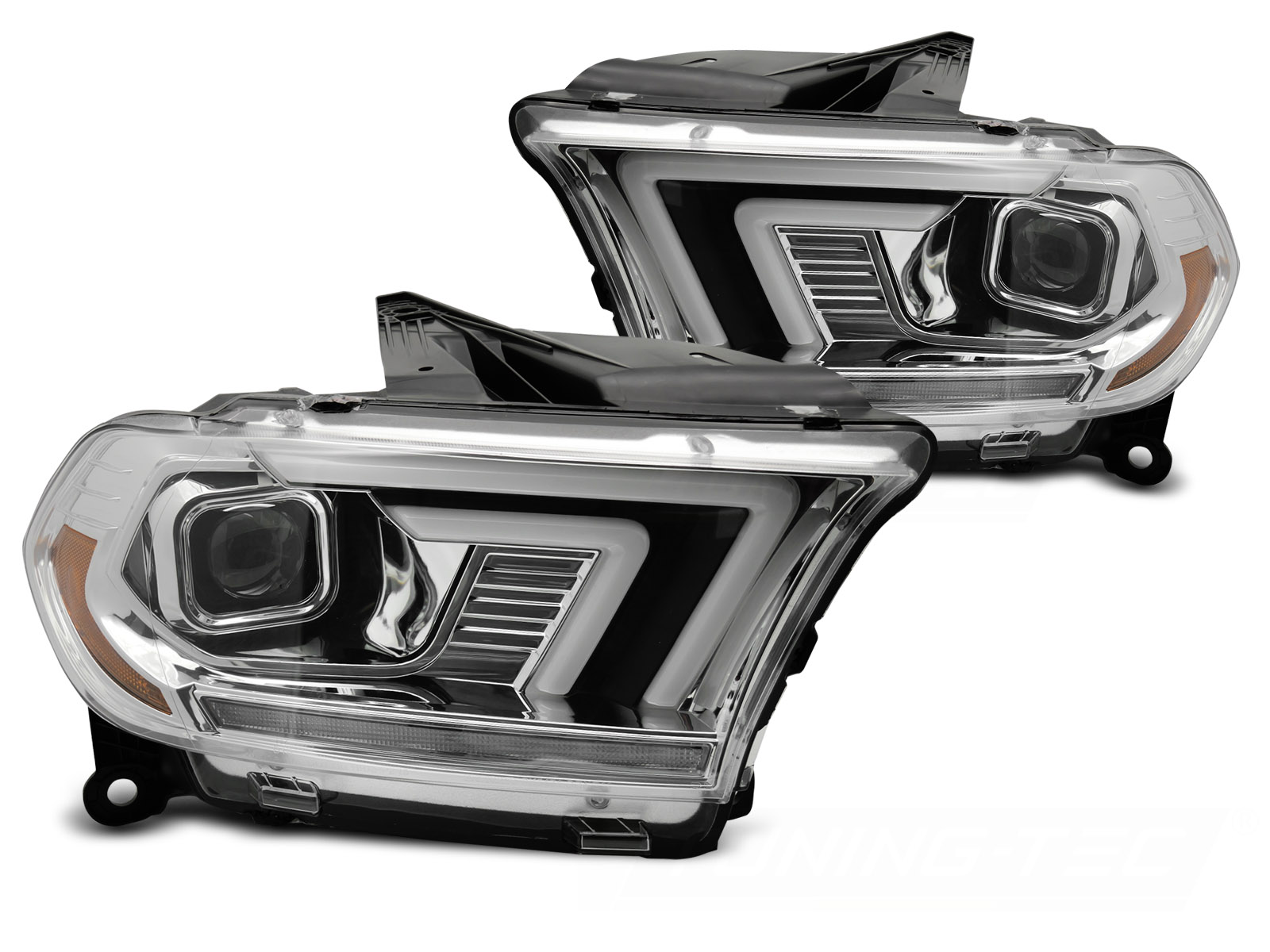 Koplampen Tube SEQ Dodge Durango 2010-2013 Chrome