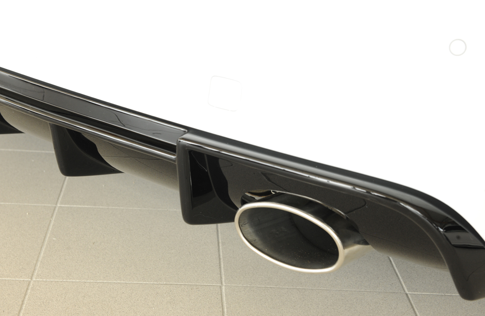 Achterbumper Diffusor Audi A3 8V 12-16 3deurs/Sportback Glossy black Rieger