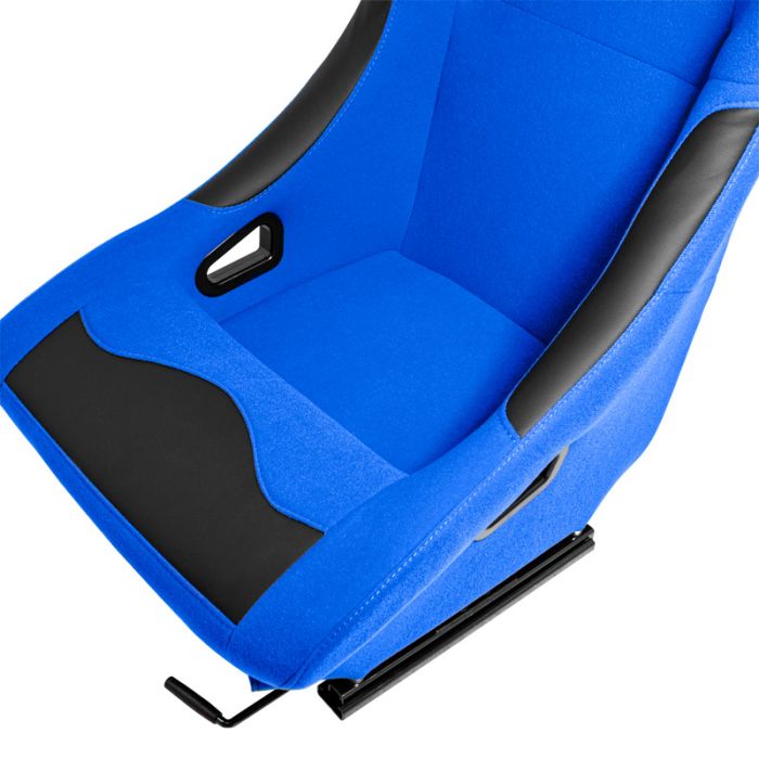 Sportstoel 'BW' - Blauw - Vaste rugleuning - incl. sledes