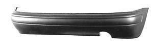 achterbumper, zwart,-03/1998 Nissan Micra, 1993-2003, K11