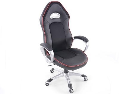 Bureau stoel kunstleer Zwart