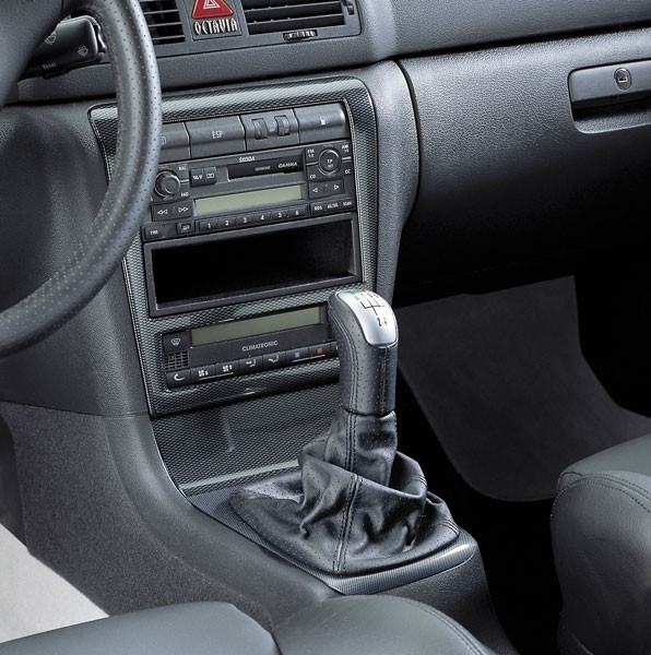 Decoratie set midden console Skoda Octavia I 9/00- incl. RS met