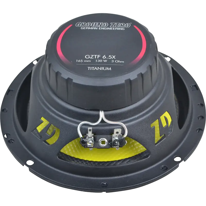 Ground Zero GZTF 6.5X 6.5″ 2-way Coax Speaker