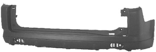 AchterBumper HONDA CRV, 02-04 SPUITBAAR