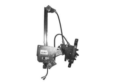 raammechanisme, achterportier, links Audi A4, 1999-2000