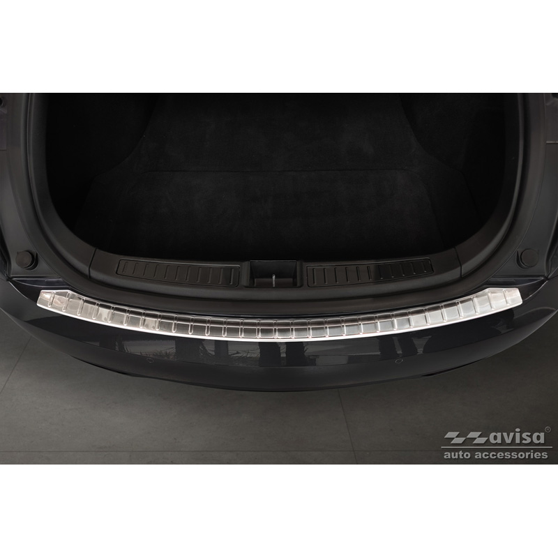 RVS Achterbumperprotector  Tesla Model S 2012- 'Ribs'