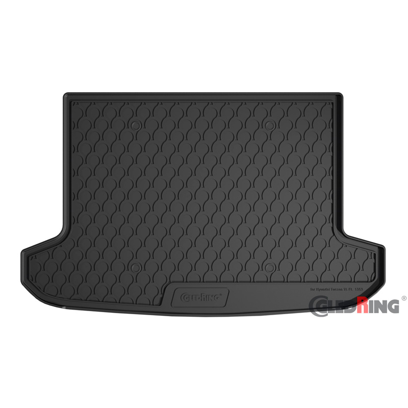 Rubbasol (Rubber) Kofferbakmat  Hyundai Tucson Facelift 2018-2020 (Hoge laadvloer)