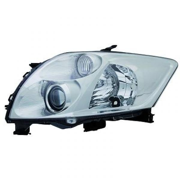 Koplamp links AURIS. 07-10 H11+HB3