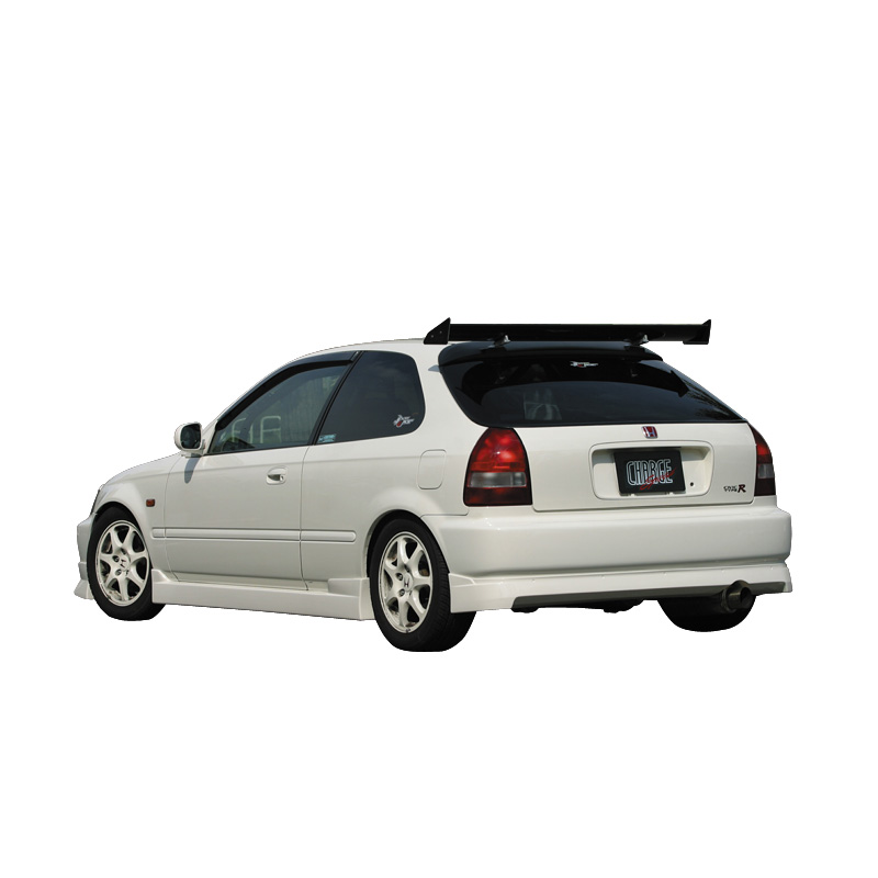 Chargespeed Achterbumperskirt  Honda Civic EK 3-deurs 1996-2001 (FRP)