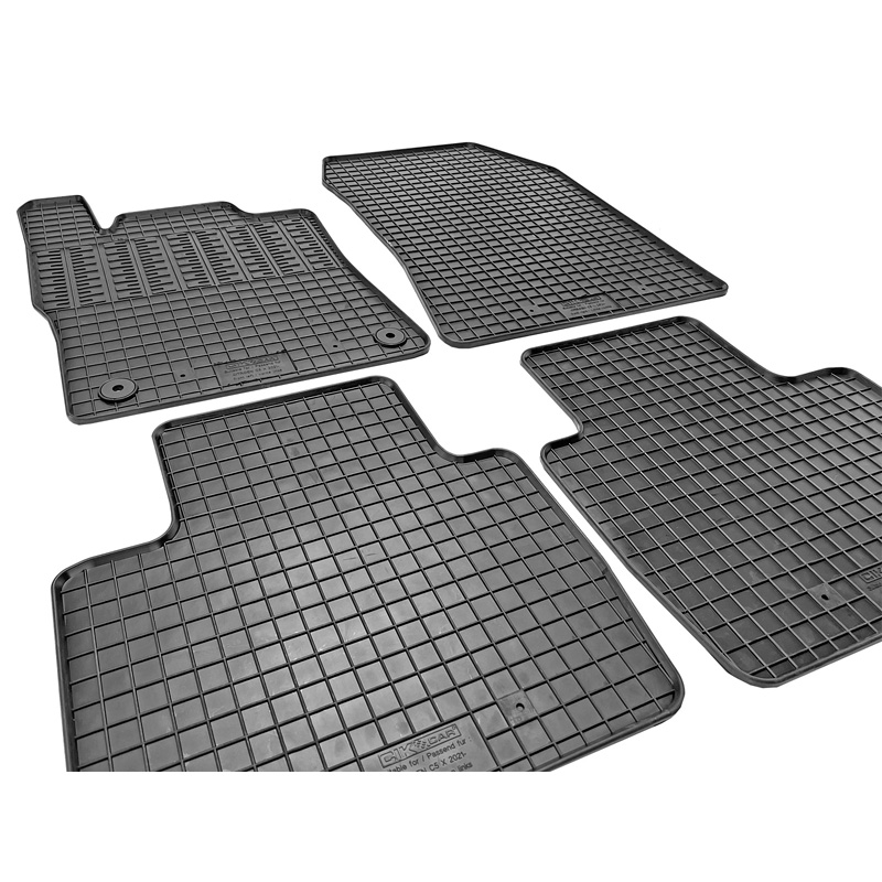 Rubber matten  Citroën C5 X 2021- (4-delig + montagesysteem)