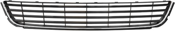 Bumper Grill midden GOLF VI 08->> met ChroomLIJST