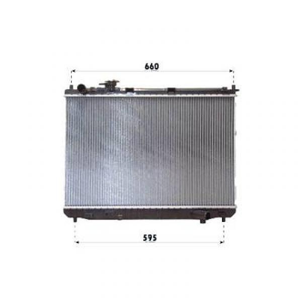 Radiator KIA CARENS 02-06 430x670 1.6/1.8I-16V +/-AC