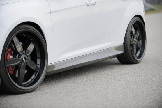 Zijskirts Ford Focus 3 ST Limousine/Turnier Rieger carbon-look