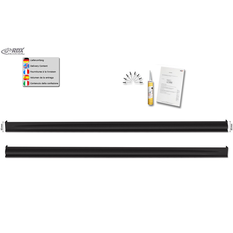 Sideskirts  Audi TT (FV3) 2014-2018 & FL 2018- 'Edition' (ABS)