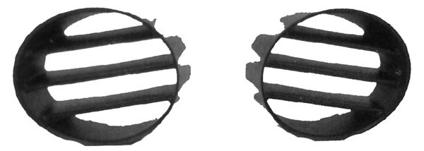 Afdekkap rechts LIBERTY 02-04 voor Mistlamp
