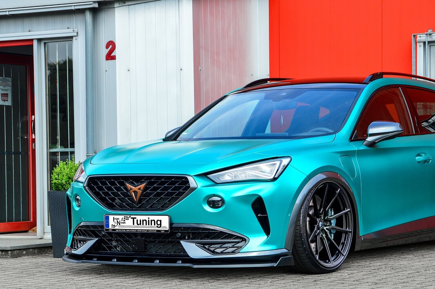 Voorspoiler lip met vleugel Cupra Formentor 2020-