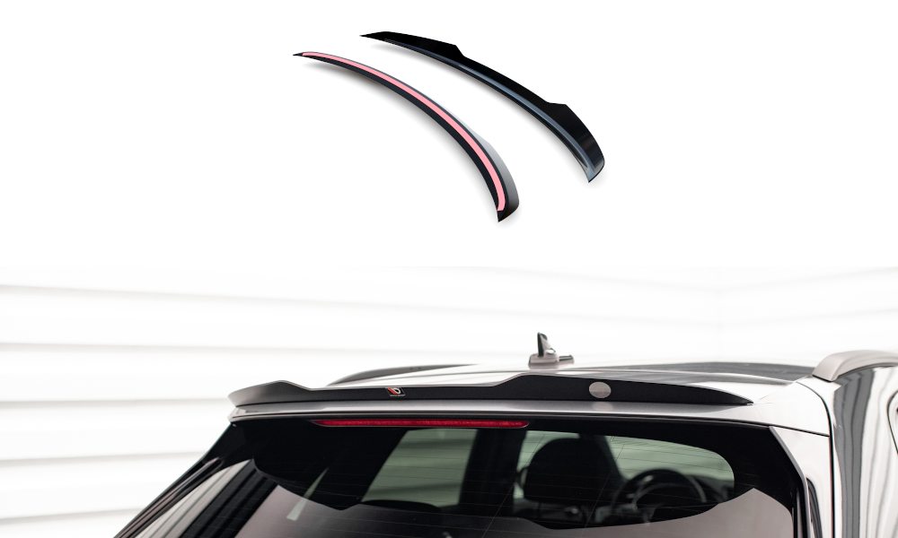 Spoiler Audi Q3 S-Line F3 Maxton Glans Zwart