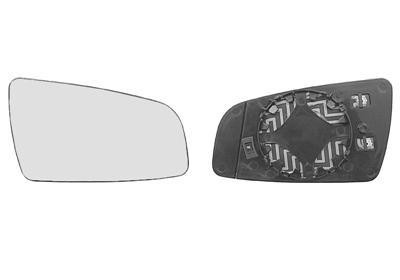 spiegelglas, bol glas, verwarmd, rechts Opel Zafira, 2005-2008