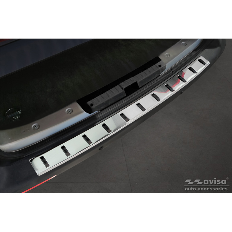RVS Achterbumperprotector  Volkswagen Transporter T5 2003-2015 incl. Multivan/Caravelle 'STRONG EDITION'