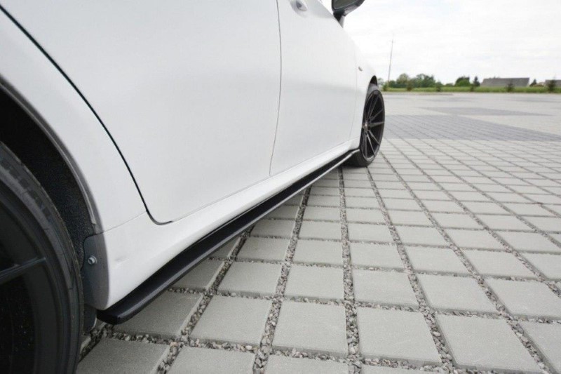 Zijskirts Diffusers Lexus IS Mk2 Glanzend Zwart