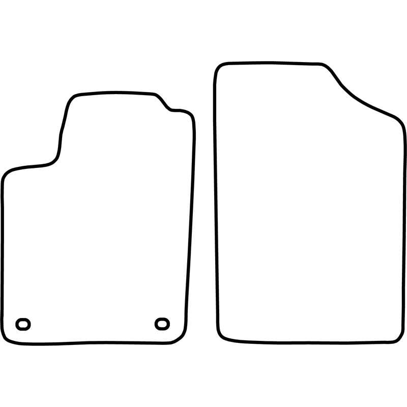Automatten  Citroen Berlingo 1997-2005 (alleen voor)
