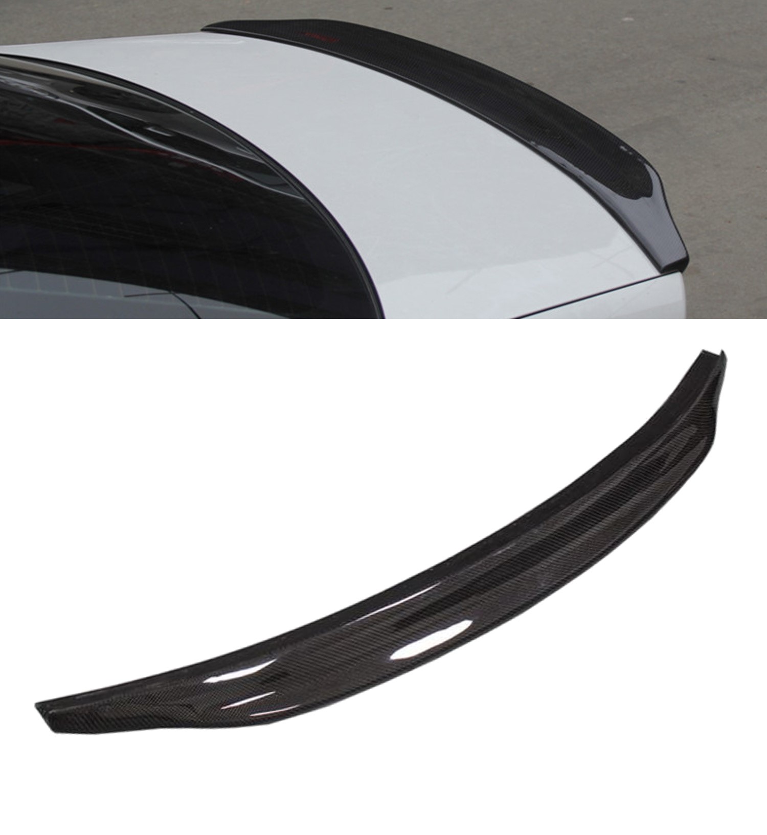 Carbon Spoiler C-Style A4 B9 2015-