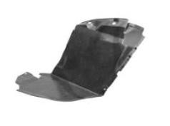 binnenscherm, plastic, voor, rechts Renault Clio, 1990-1998