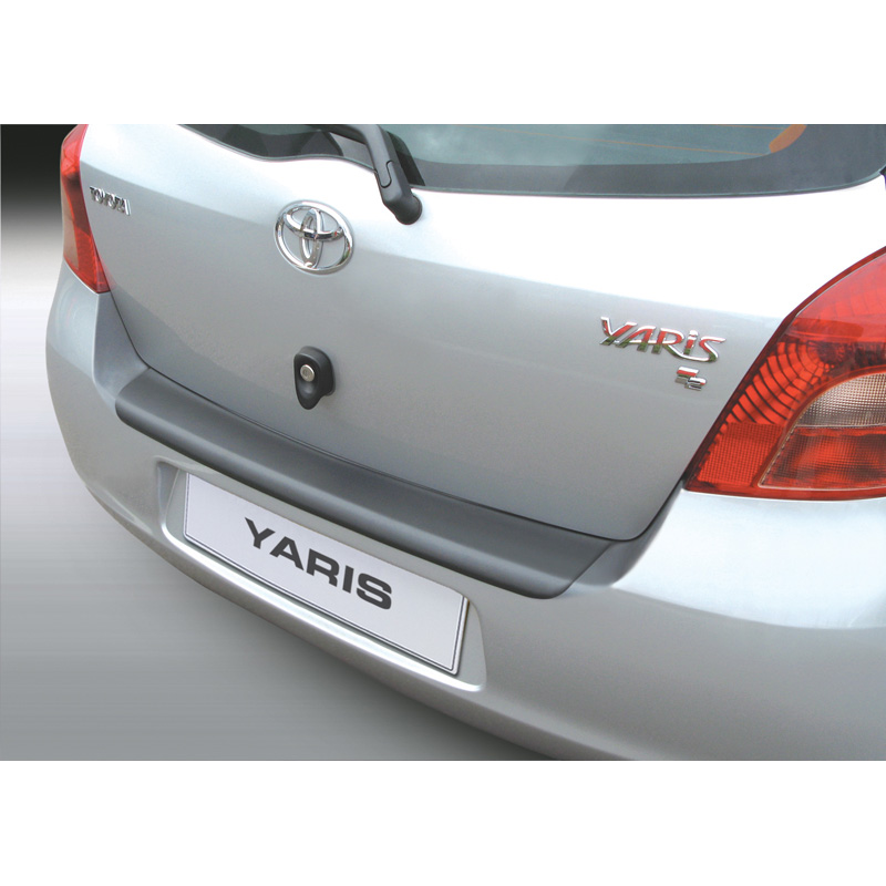ABS Achterbumper beschermlijst  Toyota Yaris II 2006-2008 Zwart