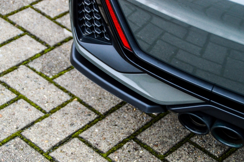 Zijdiffusers Audi A1 GB S-Line Sportback Glans Zwart