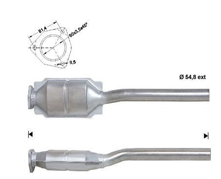 VW BORA 1.9TDi 4Motion 1896 cc 74 Kw / 101 cv ATD Magnaflow CAT