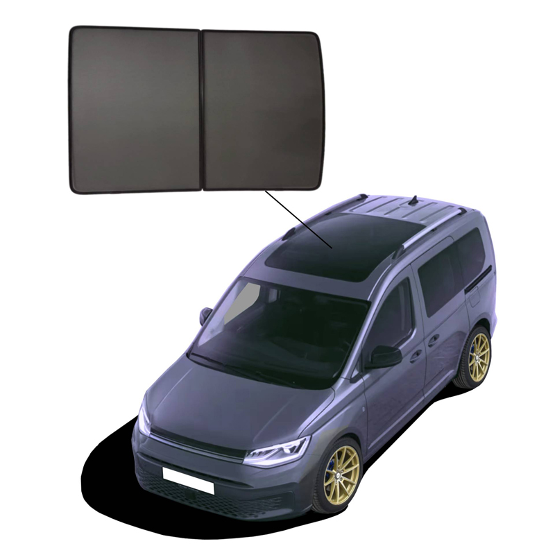 SunClip Panoramadak Zonwering  Volkswagen Caddy V MPV 2020- & Ford Tourneo Connect MPV 2022-