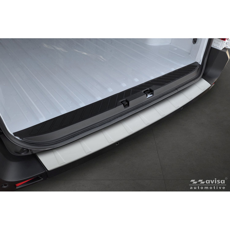 Avisa RVS gepoedercoate Achterbumperprotector  Renault Master IV 2024- ‘Soft Silver’