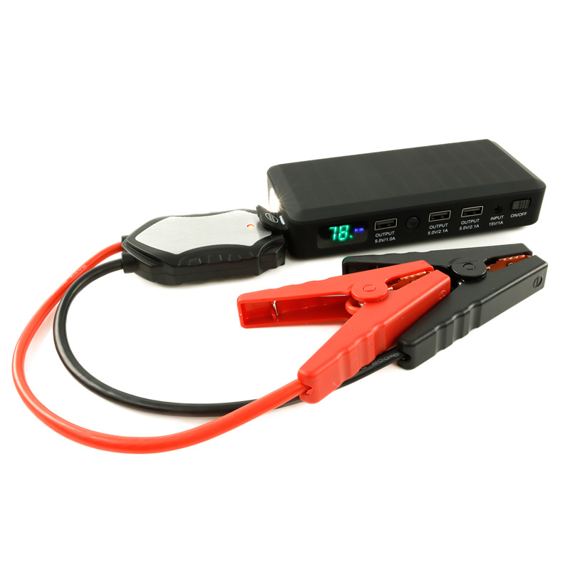 600A Nood-Jumpstarter & Draagbare Powerbank + LED Licht