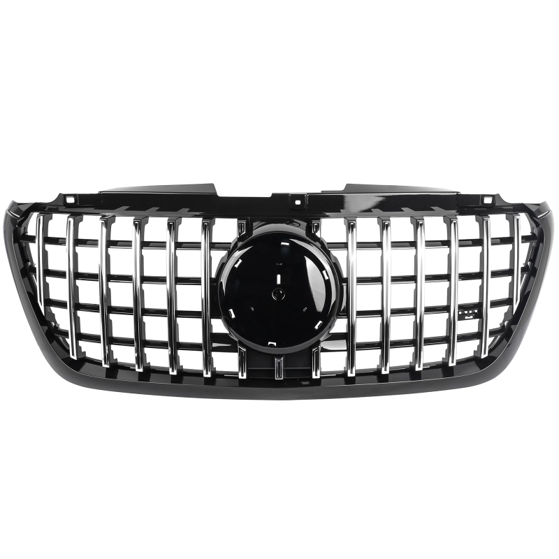 Grill Mercedes Sprinter W907 W910 18- Zwart/Chroom AMG Look