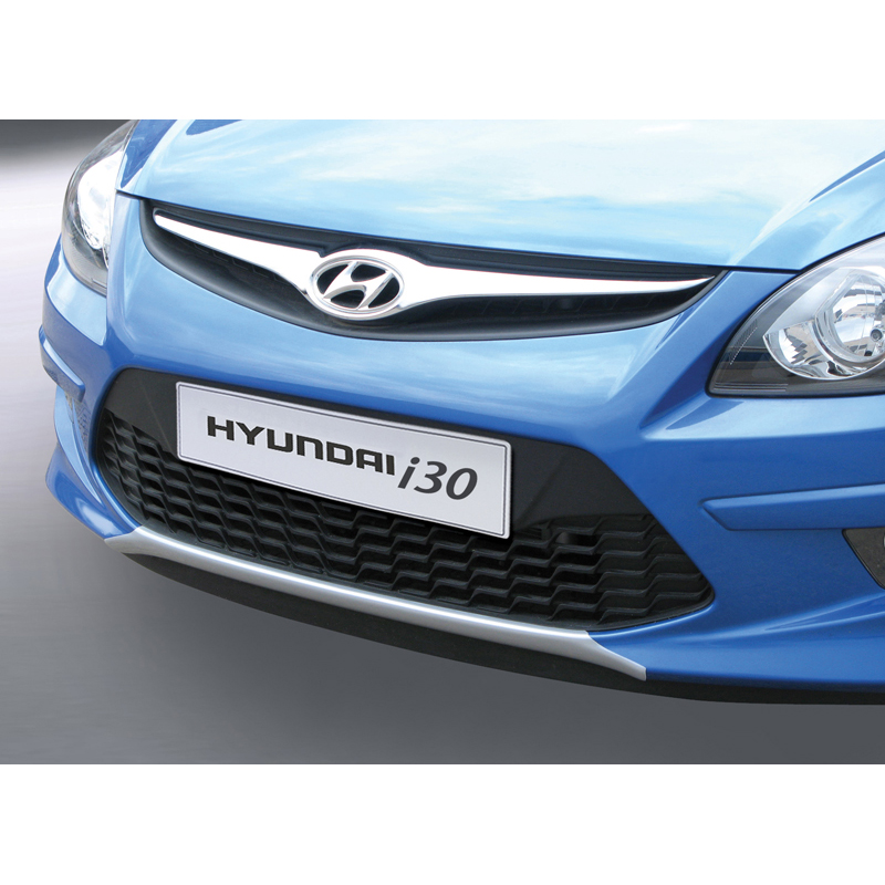 RGM Voorspoiler 'Skid-Plate'  Hyundai i30 HB/CW 2010-2013 - zilver (ABS)
