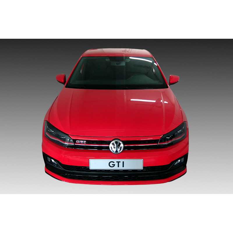 Koplampspoilers  Volkswagen Polo VI 2017- (ABS)