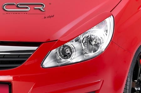 Koplampspoilers Opel Corsa D