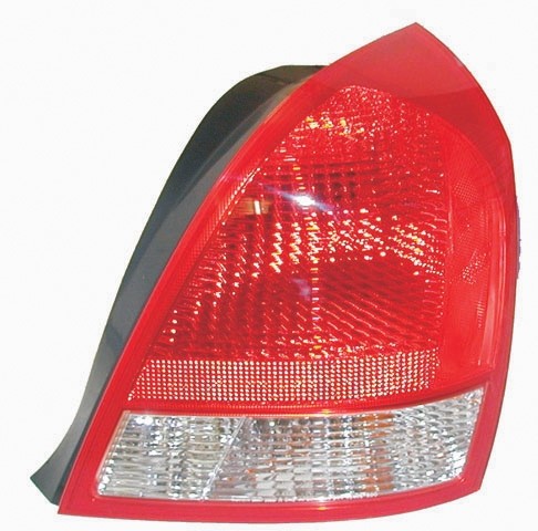 Achterlicht rechts ELANTRA 01-03 ROOD/WIT