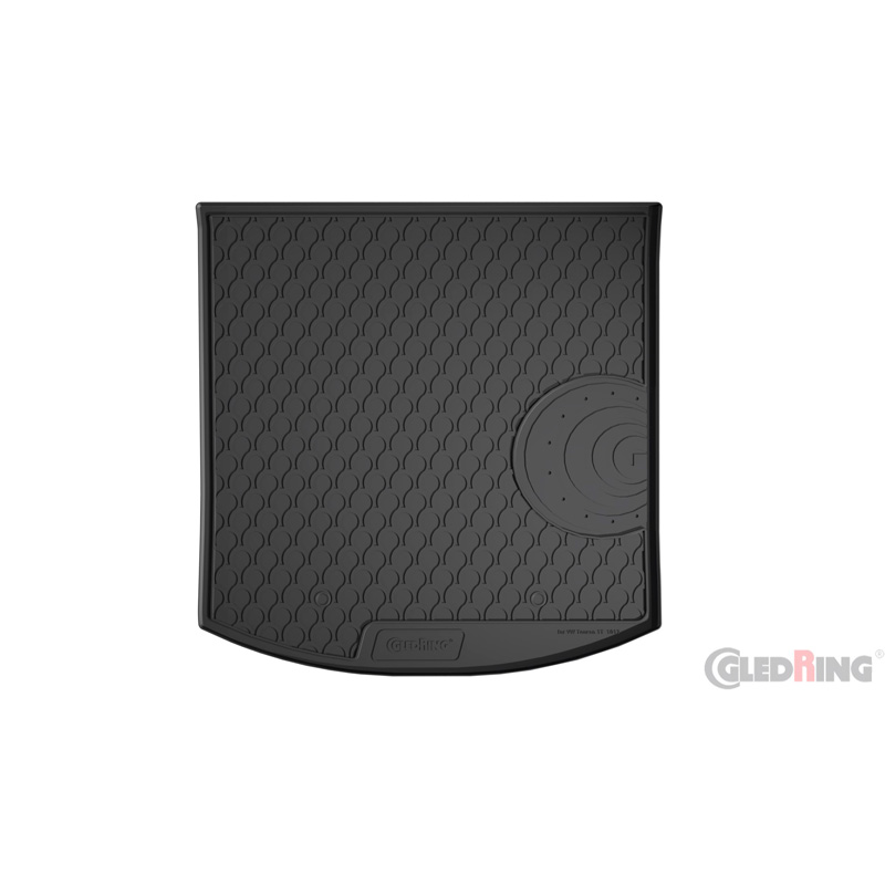 Rubbasol (Rubber) Kofferbakmat  Volkswagen Touran 1T 2003-2015 (5-personen) (Lage laadvloer)