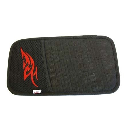 CD houder zonneklep Tribal rood
