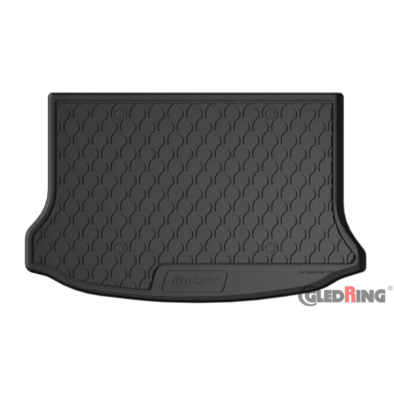 Rubbasol (Rubber) Kofferbakmat  Volvo V40 2012- (excl. D2/D3/D4 Euro6 2018-) (Lage laadvloer)