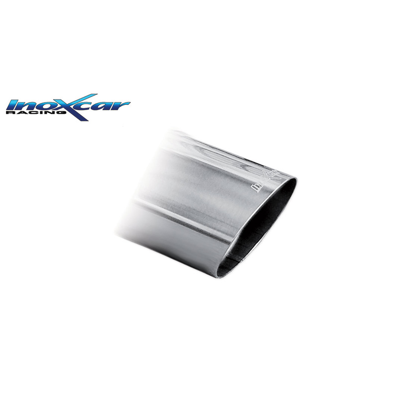 100% RVS Dubbele sportuitlaat  Subaru Forester AWD 2.0 XT 240pk 2015- 1x102mm Racing