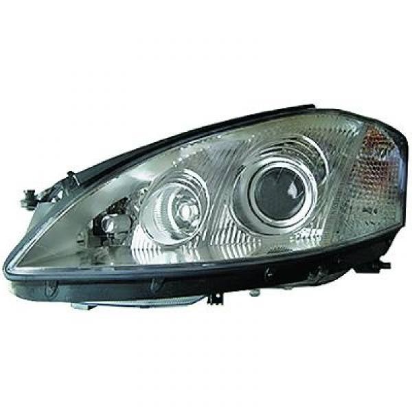 BIXENONKoplamp.rechts W221, 05-06 HELLA+MOTOR voor LWR D1S+H7 ME
