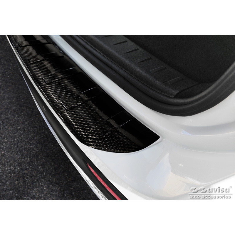 Echt 3D Carbon Achterbumperprotector  Mercedes GLB (X247) incl. AMG 2019-