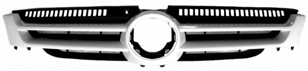 Radiator Grill GOLF PLUS 05.03 ZWART